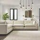Siena Linen 5 Piece Sectional