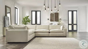 Siena Linen 5 Piece Sectional