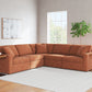 Modmax 5-Piece Next-Gen Nuvella™ Performance Fabric Modular Sectional