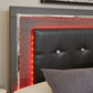 Lodanna Queen Panel Bed with 2 Storage Drawers