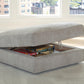 Weston 4-Piece Double Chaise Sectional w/ Storage Ottoman