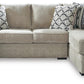 Calnita Sectional with Chaise