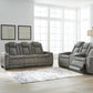 Next-Gen DuraPella Performance Fabric Power Reclining Sofa and Loveseat
