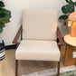 Otio 26" Lounge Chair in Walnut And Welsh Taupe by Article