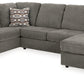 Claremont 2-Piece Sectional with Chaise