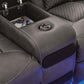 Fyne-Dyme Power Reclining Loveseat with Console