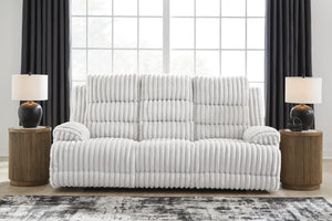 Rhines Falls Power Reclining Sofa with Drop Down Table