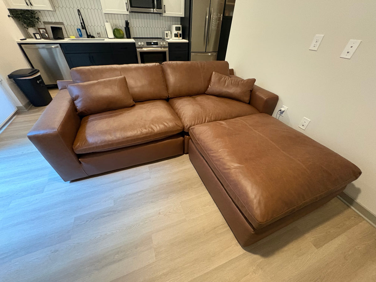Emilia Sectional in a customer’s home