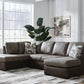 Castille Way Sleeper Sectional with Chaise