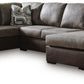 Castille Way Sleeper Sectional with Chaise