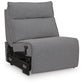 Modmax II Reclining Sectional with Double Chaise and Consoles