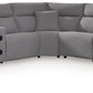 Modmax II Power Reclining Sectional with Audio Consoles
