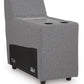 Modmax II Power Reclining Sectional with Consoles