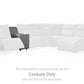 Modmax II Power Reclining Sectional with Consoles