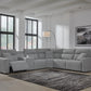 Modmax II Reclining Sectional with Console