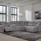 Modmax II Power Reclining Sectional with Chaise and Console