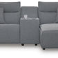 Modmax II Power Reclining Sectional with Chaise and Console
