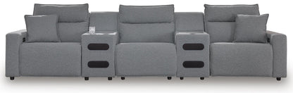 Modmax II Reclining Sectional with Audio Consoles