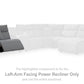 Modmax II Power Reclining Sectional