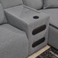 Modmax II Power Reclining Sectional with Audio Consoles