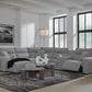 Modmax II Power Reclining Sectional with Chaise and Console