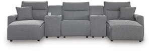 Modmax II Power Reclining Sectional with Chaise and Consoles