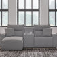 Modmax II Power Reclining Sectional with Chaise and Console