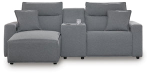 Modmax II Power Reclining Sectional with Chaise and Console