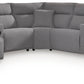 Modmax II Power Reclining Sectional with Chaise and Audio Console