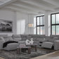 Modmax II Power Reclining Sectional with Chaise and Audio Consoles