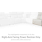 Modmax II Reclining Sectional with Chaise and Audio Console