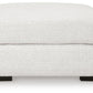 Misty-Lakes 2-Piece Sectional Sofa Chaise w/ Oversized Ottoman