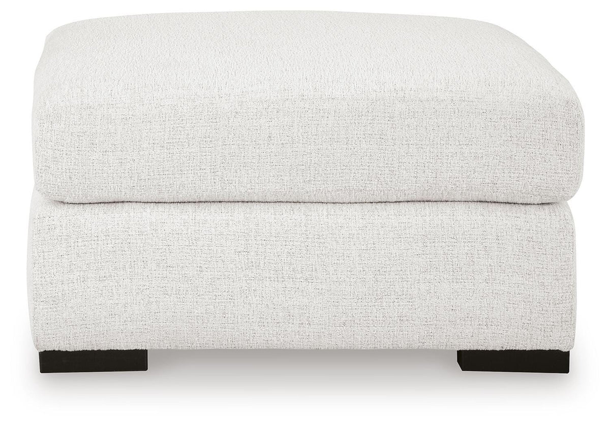 Misty-Lakes 4-Piece Double Chaise Sectional w/ Oversized Ottoman
