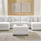 Misty-Lakes 4-Piece Double Chaise Sectional w/ Oversized Ottoman
