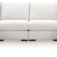 Misty-Lakes 4-Piece Double Chaise Sectional w/ Oversized Ottoman