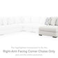Misty-Lakes Double Chaise Sectional