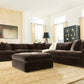 Bellamy 6-Piece Sectional w/Oversized Ottoman