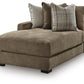 Camellia-Court Double Chaise Sectional