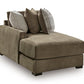 Camellia-Court Double Chaise Sectional