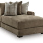 Camellia-Court Double Chaise Sectional