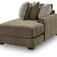 Camellia-Court Double Chaise Sectional