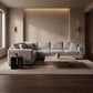 Haven Fluffy L-Shaped Sectional w/ Ottoman