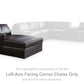 Modmax II Sectional with Chaise and Storage Consoles