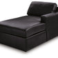Modmax II Double Chaise Sectional with Audio Consoles