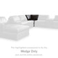 Modmax II Sectional with Chaise and Storage Consoles
