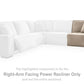 Carceri Power Sectional Reclining Sofa