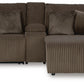Top Tier Reclining Sectional Sofa with Chaise