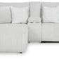 Top Tier Reclining Sectional Sofa with Chaise