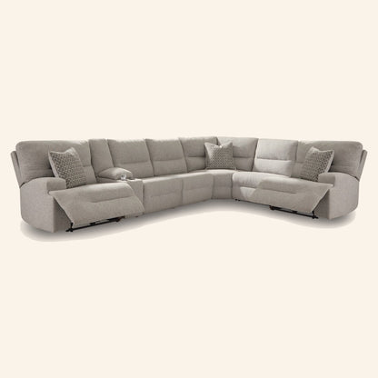 Acklen Place 6-Piece Power Reclining Sectional with Console