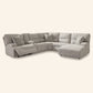Acklen Place 5-Piece Power Reclining Sectional with Chaise & Console